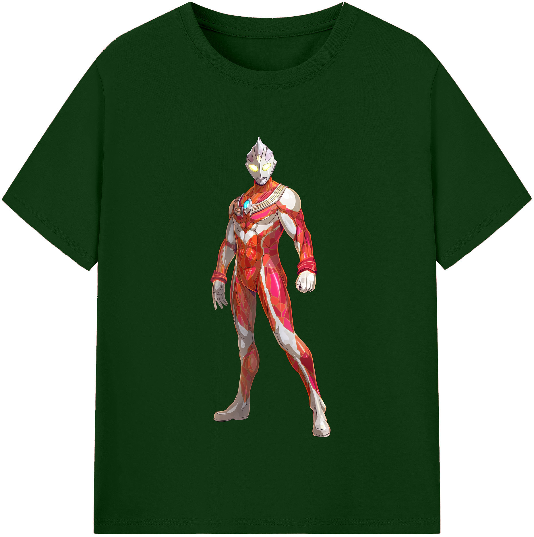 （画像用） ウルトラマン Ultraman 綿100％半袖Tシャツ（フロントプリント）